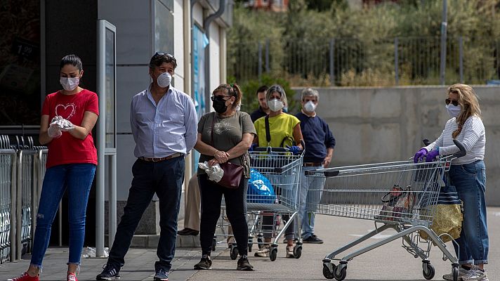 Telediario 1 - ¿Cómo cambiará la crisis del coronavirus las relaciones personales?