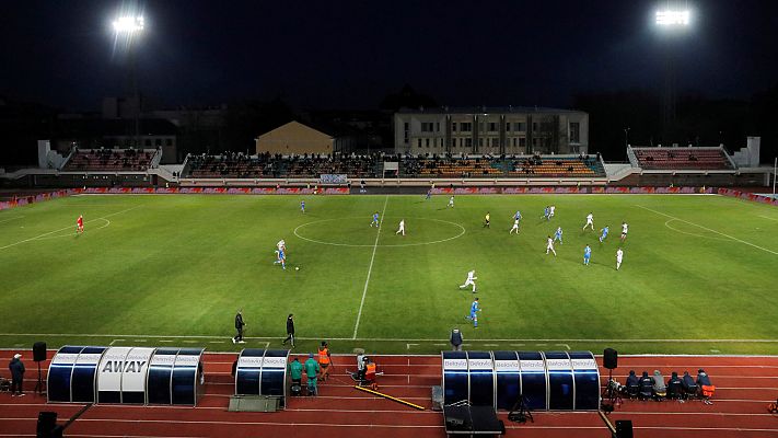 Telediario 1 - Repaso a los goles de la jornada en las pocas ligas en liza