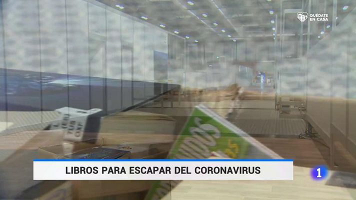 Telediario 1 - Libros para escapar del coronavirus