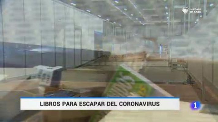 Telediario 1 - Libros para escapar del coronavirus