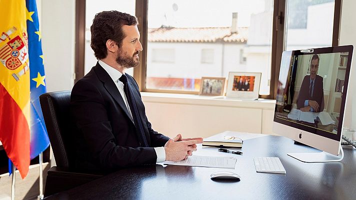 Casado: "Nuestro pacto de Estado ya lo hemos hecho apoyando la prórroga del estado de alarma"