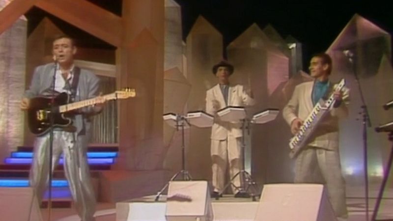 Festival de Eurovisión 1986 - Cadillac cantó "Valentino"