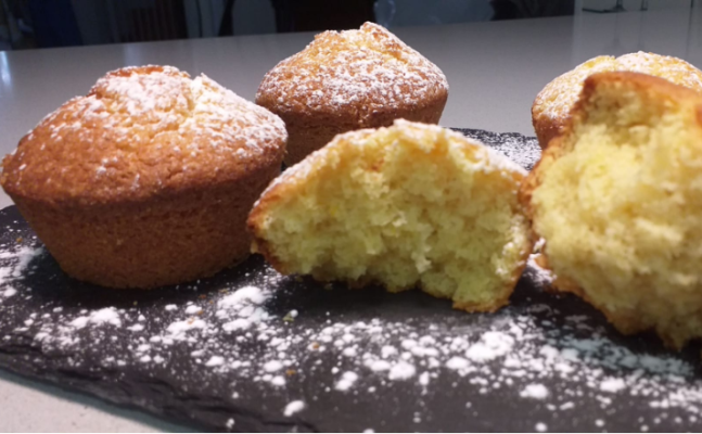 Receta de magdalenas caseras