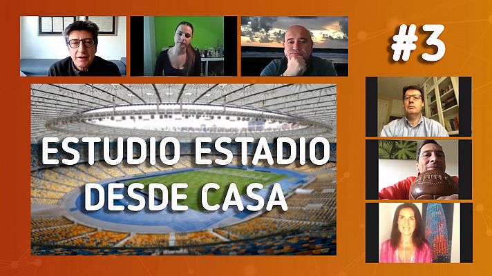 Estudio Estadio desde casa, programa 3: El nuevo calendario del fútbol