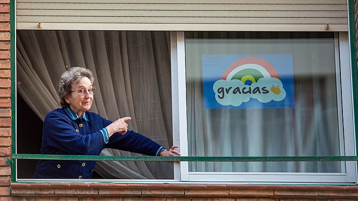 Telediario 1 - Josemi Carmona y Víctor Martín Aragón presentan "Héroes sin capa", una canción para quienes luchan contra la pandemia