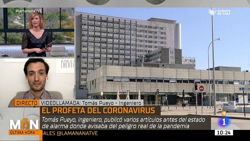 Tomás Pueyo, el ingeniero español que ponosticó la crisis del coronavirus en España antes que nadie