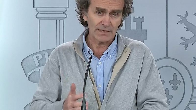 Fernando Simón: "La epidemia parece tener una tendencia progresiva y lenta al control"