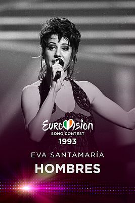 Eva Santamaría cantó "Hombres" en Eurovisión 1993