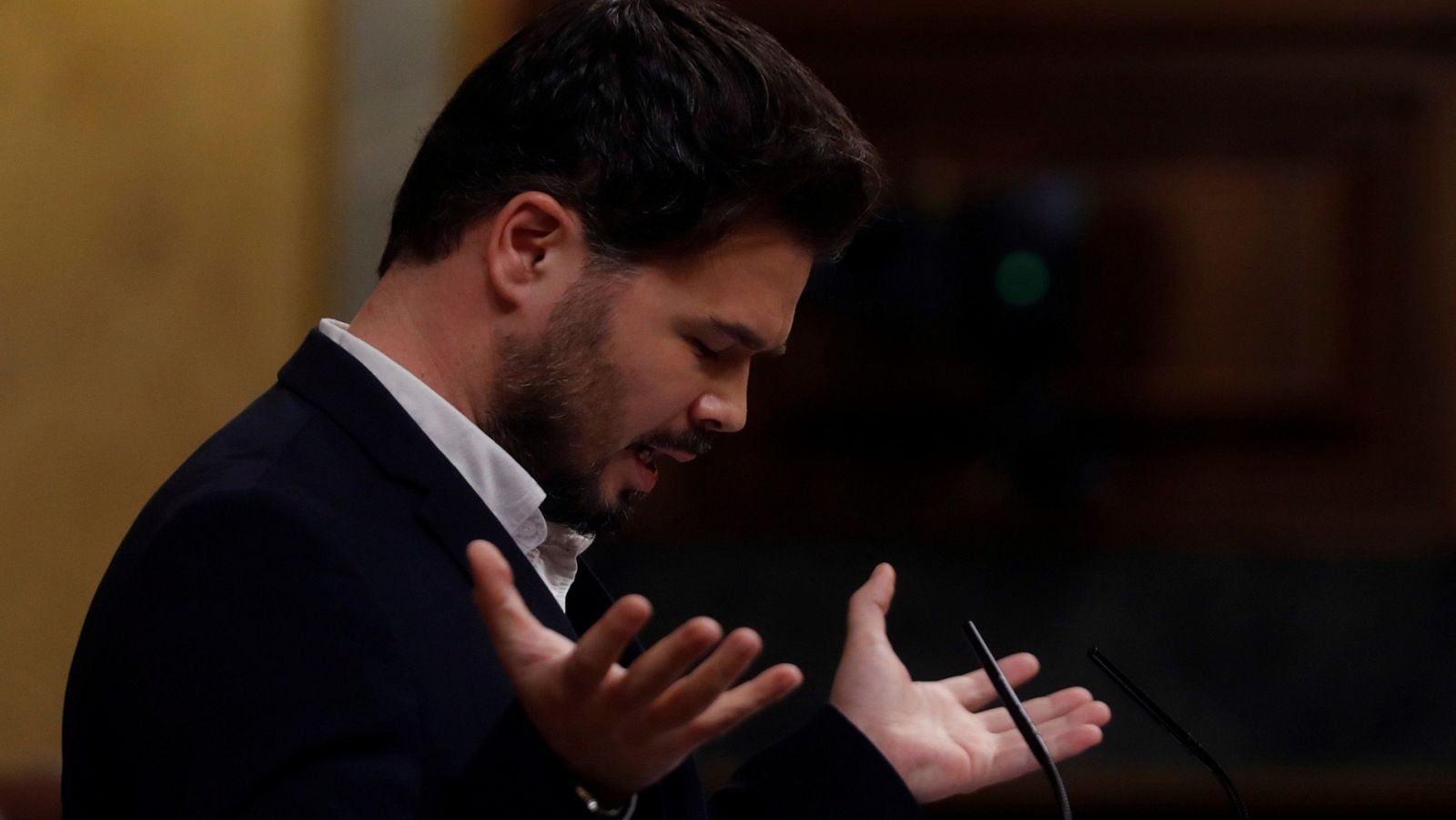 Rufián pide volver a la mesa de diálogo con Cataluña