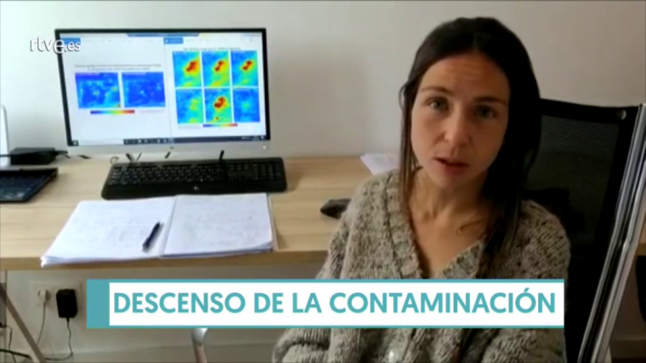 La contaminación desciende por el confinamiento