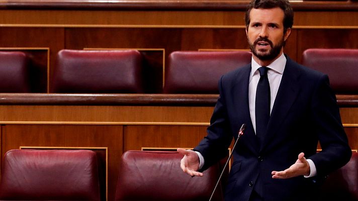 Informativo 24h - Casado acusa a Sánchez de ocultar el déficit público: "Explíquenos si va a pedir rescate"