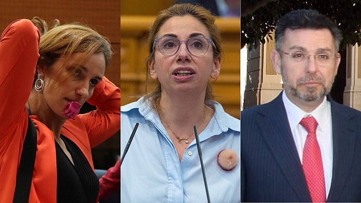 Telediario 1 - Políticos que han vuelto a ponerse la bata frente al coronavirus