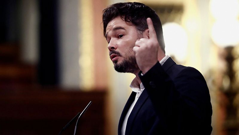 Rufián exige al Gobierno controlar la especulación de precios en productos sanitarios contra el coronavirus