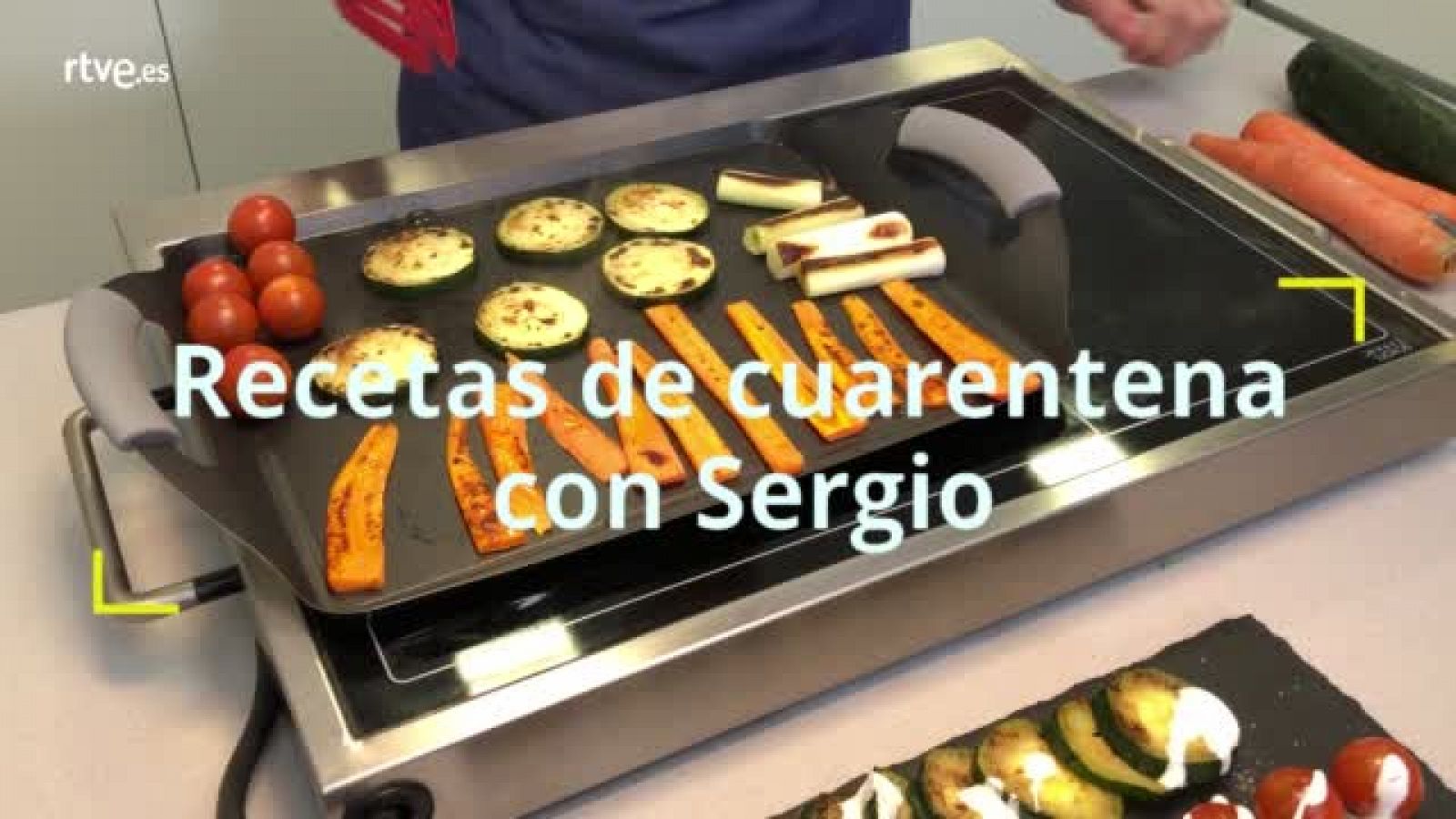 Recetas de cuarentena con Sergio - Truco para hacer parrillada de verduras