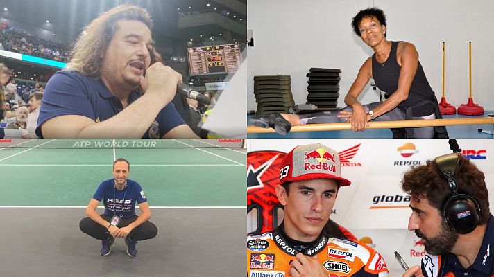 Telediario 1 - Así viven el parón por coronavirus los secundarios del deporte