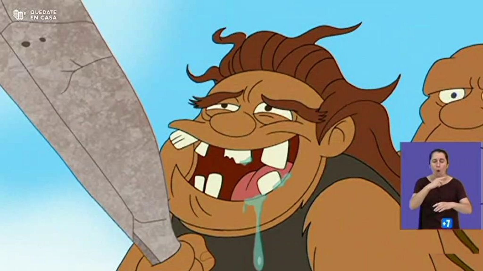 El amanecer de los Croods (en inglés) - Levantar pesos es lo más difícil (en inglés) - RTVE.es - El amanecer de los Croods en inglés | Watch