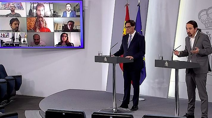 Especial Coronavirus - Comparecencia ministros de Sanidad y de Derechos Sociales