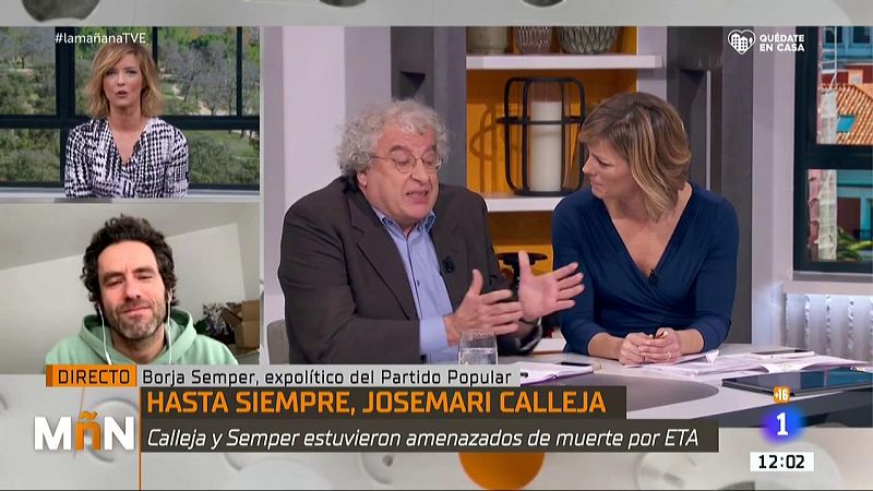Homenaje a José María Calleja: "Lo que no pudo hacer ETA, lo ha conseguido este puto bicho"