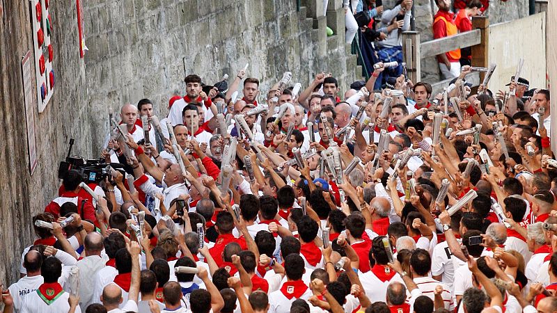 El blanco y el rojo no bañarán las calles de Pamplona este año en San Fermín