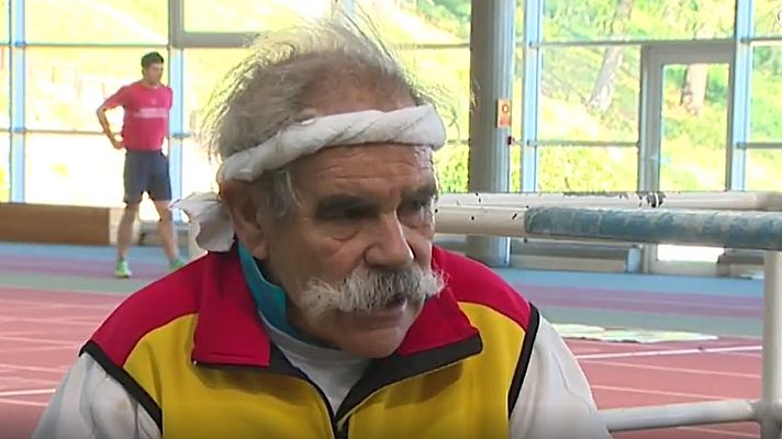 Telediario 1 - Fallece Bernardino Lombao, un todoterreno del deporte