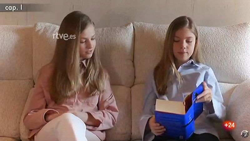 La princesa de Asturias y la infanta Sofía participan en la lectura virtual de 'El Quijote' | Ver