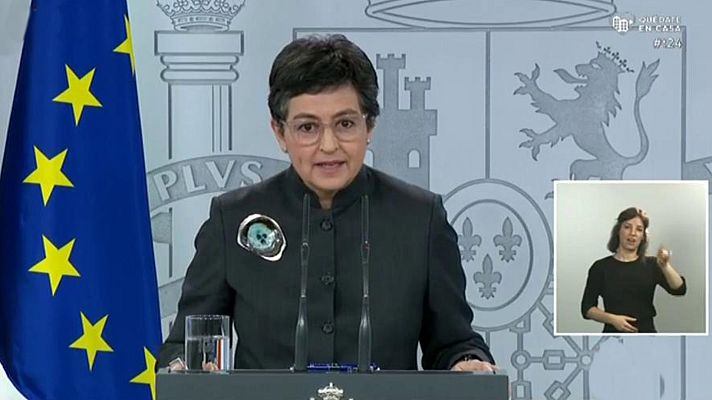 Especial Coronavirus - Comparecencia de la ministra de Exteriores