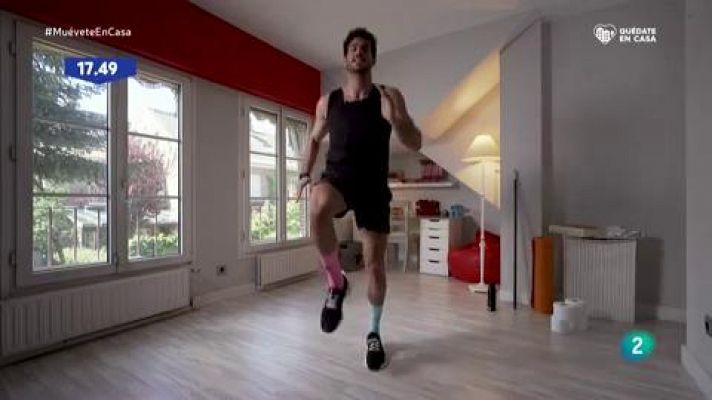 Tábata 3 con trabajo de cardio