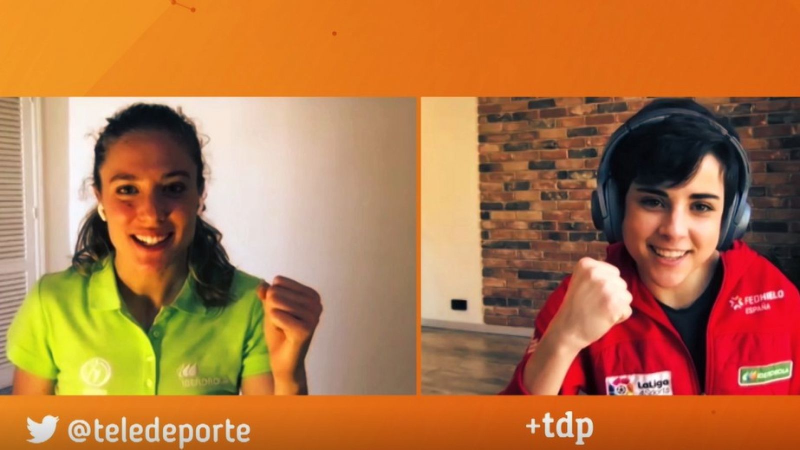 Sara Hurtado y Celia Jiménez, protagonistas de 'Ellas te entrenan en TDP'