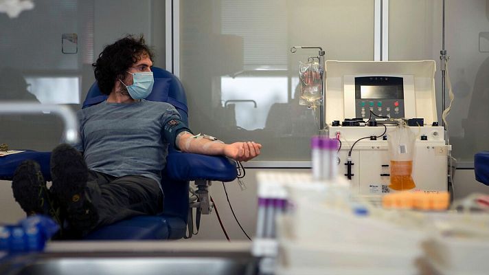 Telediario 1 - Los hospitales comienzan a desinfectar salas