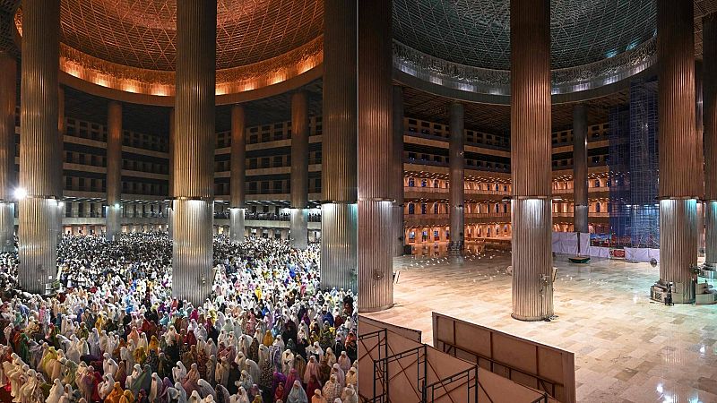 Comienza el Ramadán con mezquitas cerradas por el coronavirus | Ver