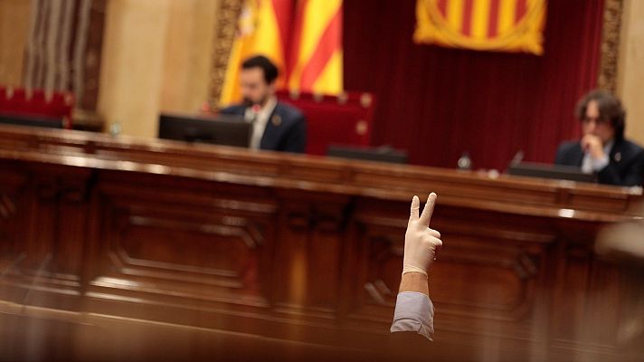 Especial Coronavirus - El Parlament aprueba los primeros presupuestos catalanes desde 2017