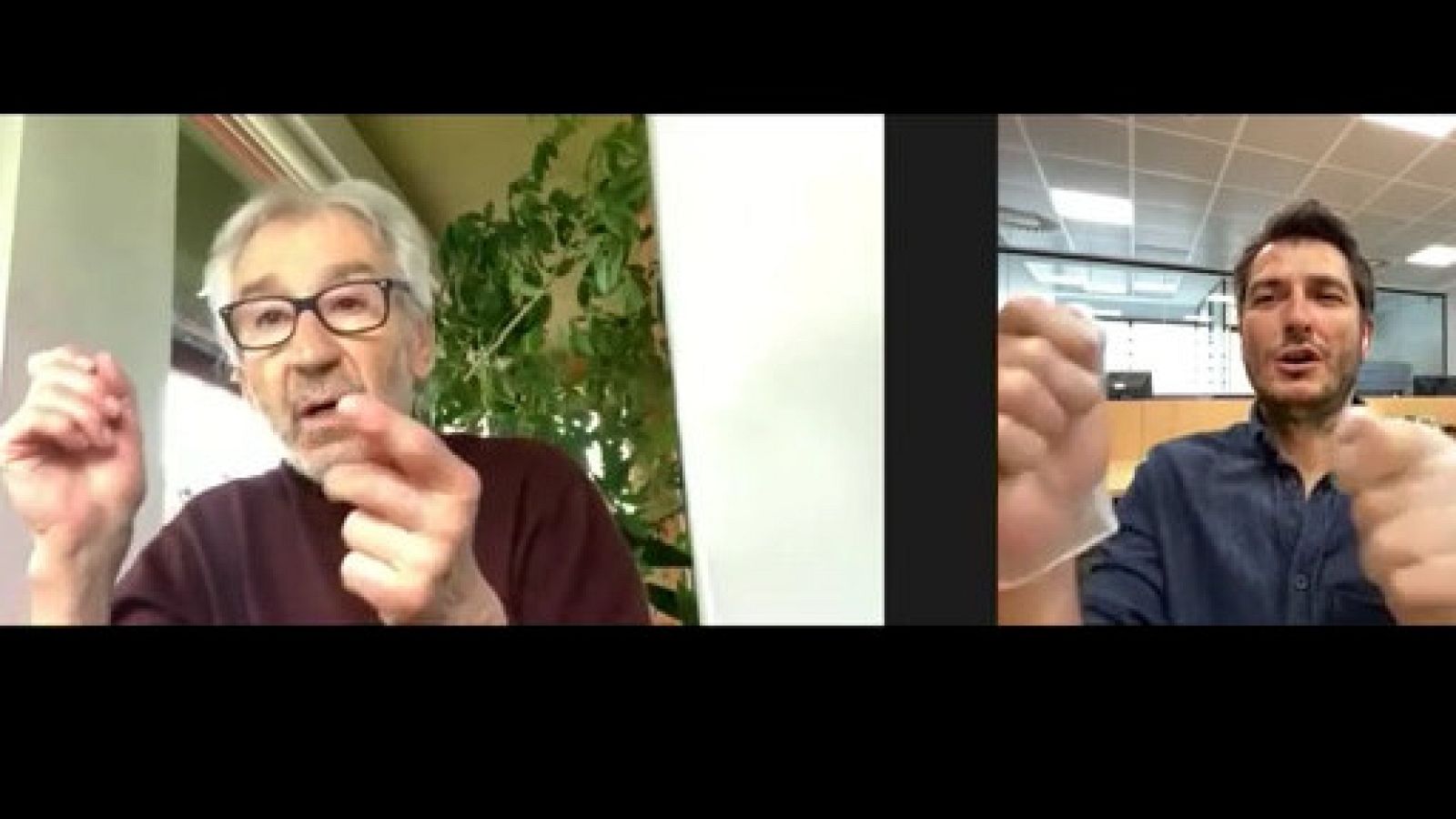 Así pasa el confinamiento José Sacristán: entre películas de Hitchcock y versos de Machado | Ver