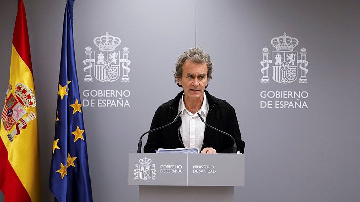 Informativo 24h - Simón señala el diagnóstico, la monitorizacion, la conciencia social y la respuesta del sistema de asistencia como capacidades específicas en la desescalada