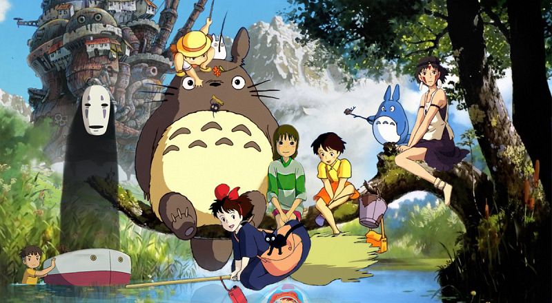 El cine de Ghibli en casa 