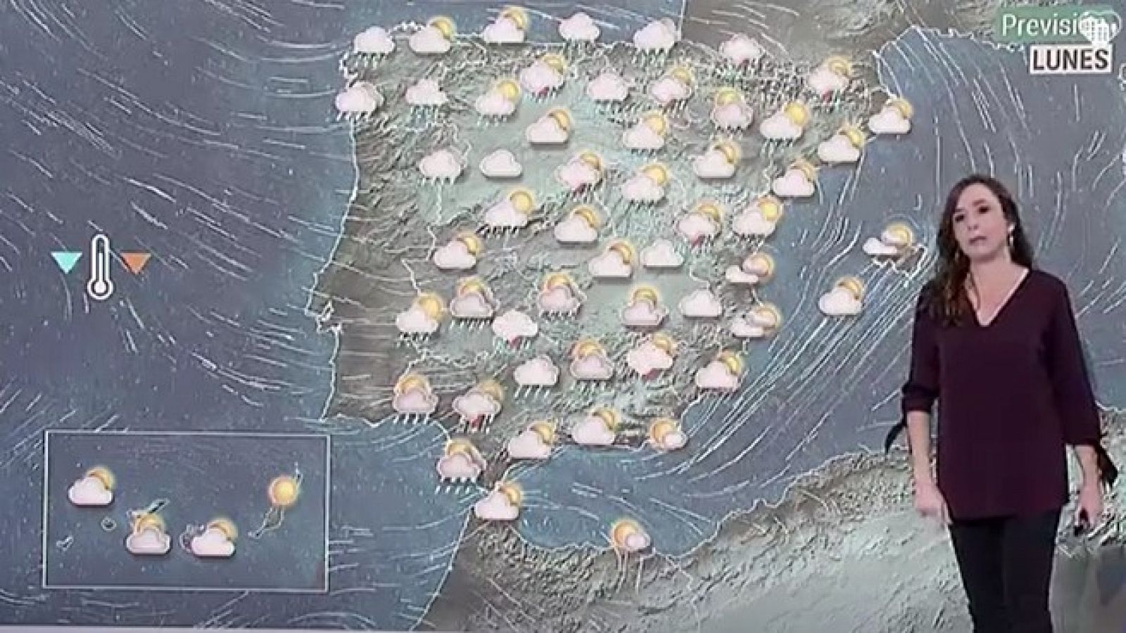 Las temperaturas bajan y las lluvias y tormentas ponen en aviso a Huesca, Lleida, Castellón y Asturias