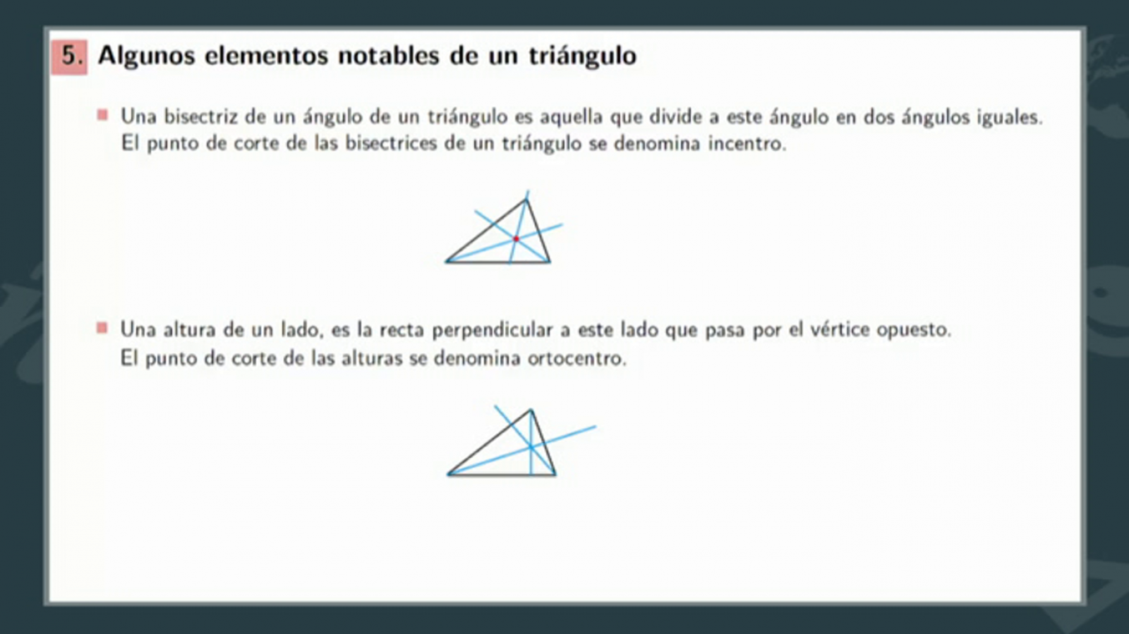 Aprendemos en casa - De 12 a 14 años - Matemáticas: Teorema de Pitágoras - RTVE.es