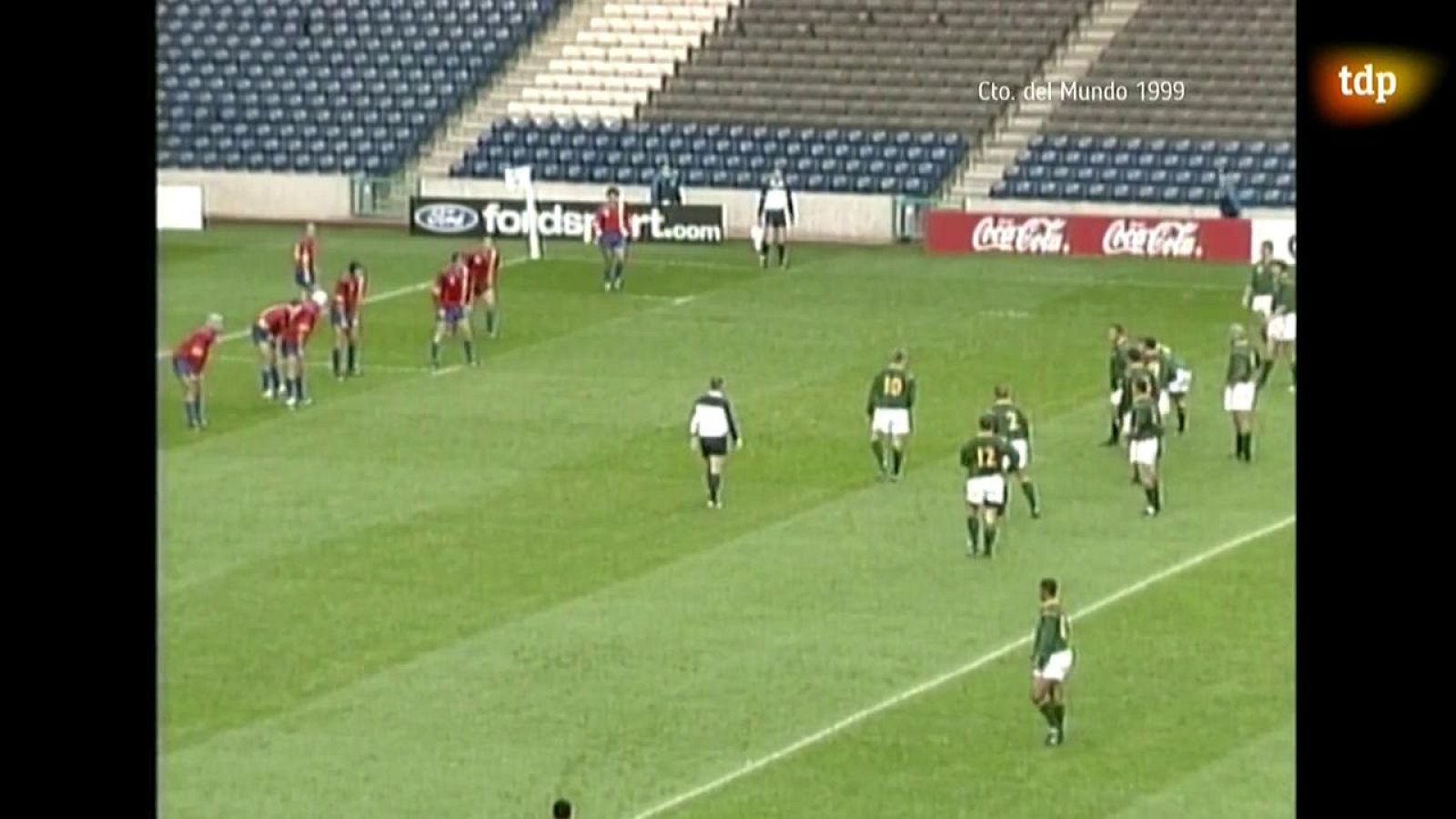 Quédate en casa con TDP - Rugby - Campeonato del Mundo 1999: España - Sudáfrica - Ver ahora