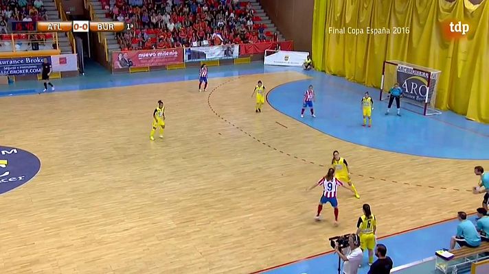 Los mejores momentos del deporte español - Fútbol Sala - Copa España femenina 2016: At. Madrid - Burela