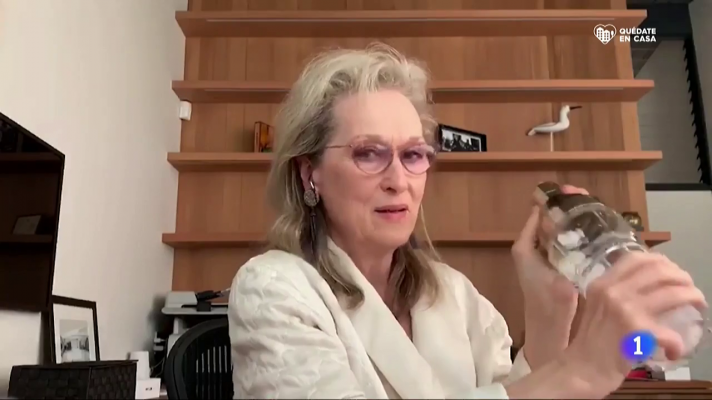 Telediario 1 - Meryl Streep y otros artistas felicitan al compositor Stephen Sondheim por su 90 cumpleaños