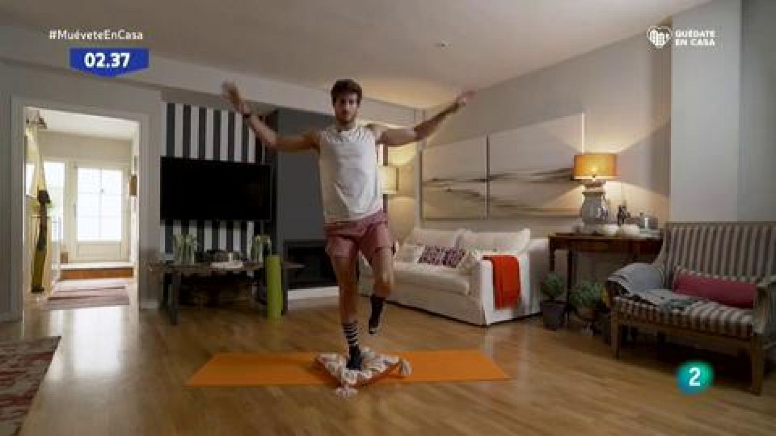 ¡Pon a prueba tu equilibrio! | Muévete en casa