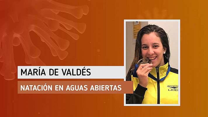 María de Valdés: "Me he tenido que trasladar a casa de mis tíos para poder seguir entrenando"