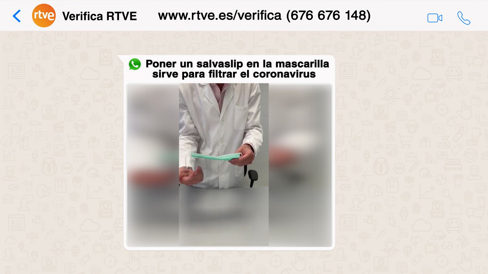 Una mascarilla más protectora... ¿Con un salvaslip?