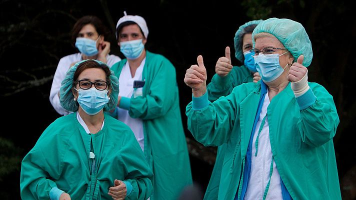 Telediario 1 - Localiza a la enfermera que trató a su suegra con COVID-19