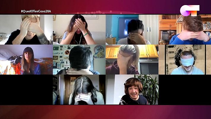 OT 2020 - Los nueve concursantes de OT 2020 juegan al Lobo con Ivan