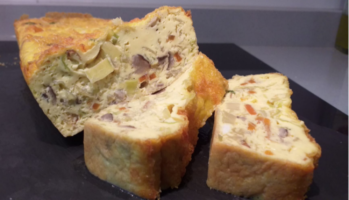 España Directo - Receta de pastel de verduras