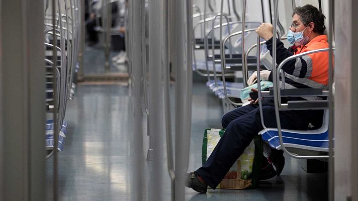 La tarde en 24h - El uso de mascarillas en el trasporte público se recomendará incluso tras la última fase de desescalada
