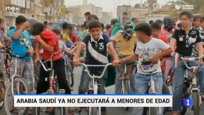 Telediario 1 - Arabia Saudí ya no ejecutará a menores de edad