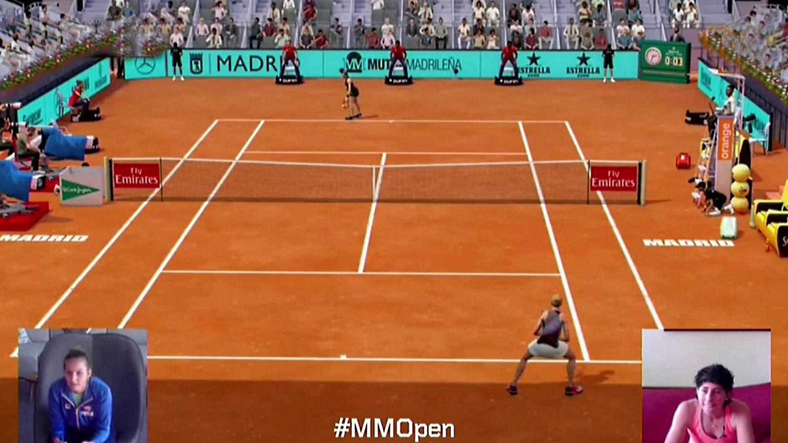 Egames Tenis - Mutua Madrid Open Virtual Pro (4 partidos) - RTVE.es