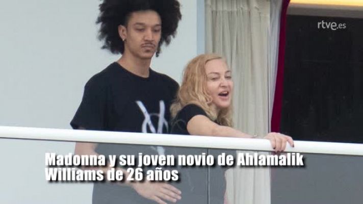 Gente y tendencias - Madonna presenta a su novio, el bailarín Ahlamalik Williams