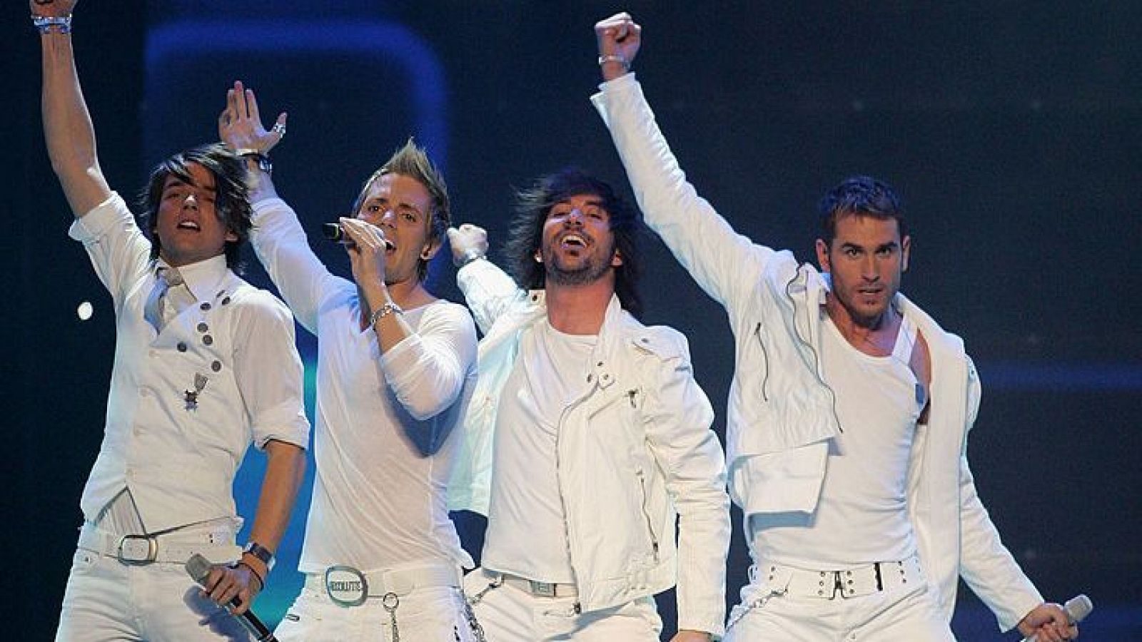 Festival de Eurovisión 2007 - D'Nash cantó "I love you mi vida"